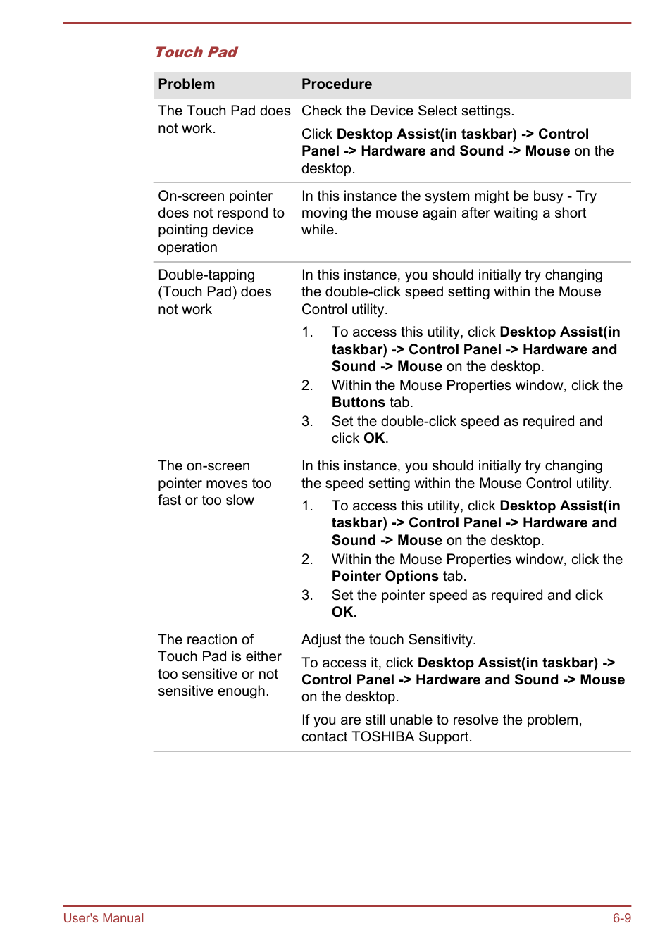 Toshiba Satellite C50T-B User Manual | Page 100 / 124