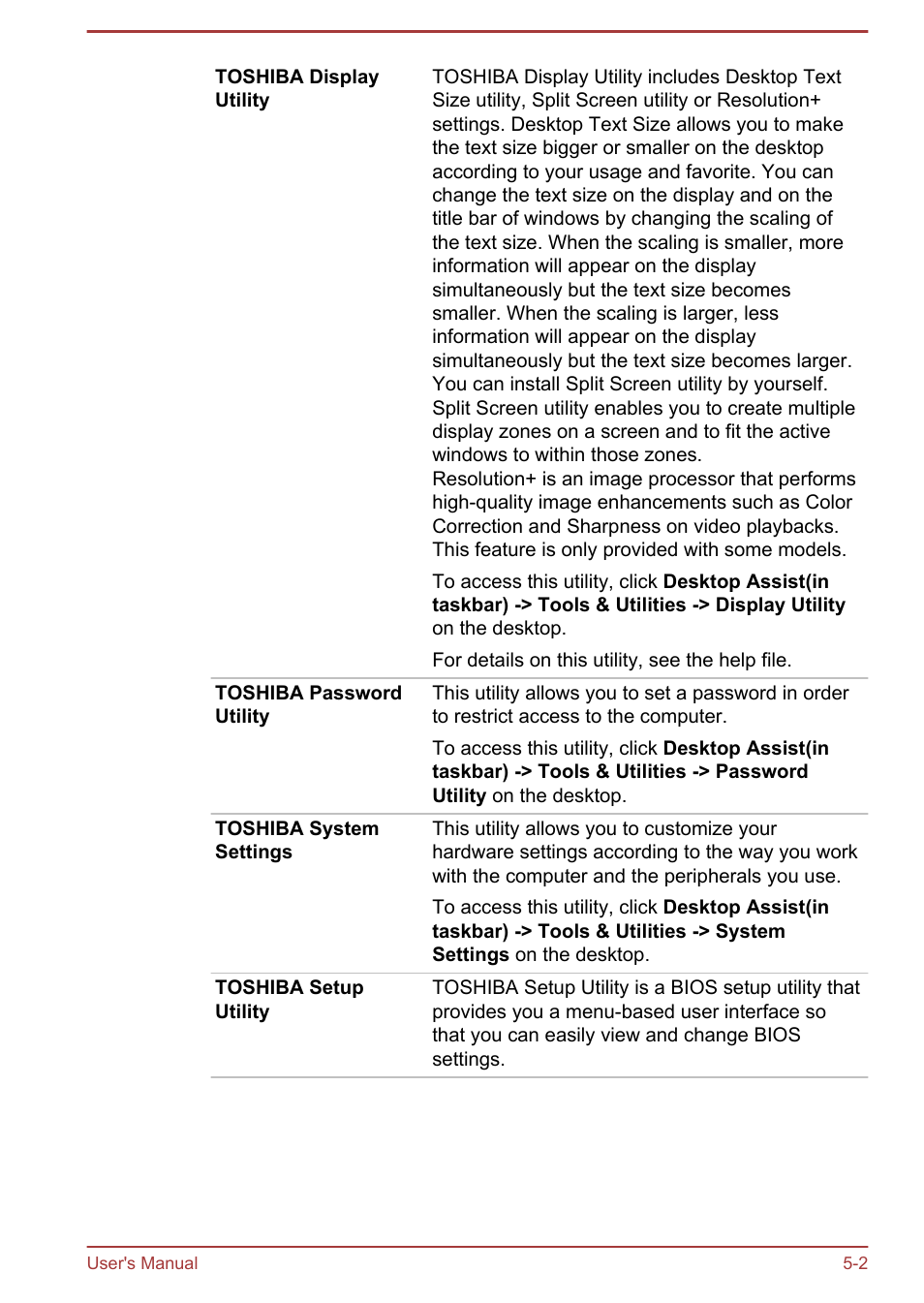 Toshiba Satellite C50T-B User Manual | Page 77 / 124