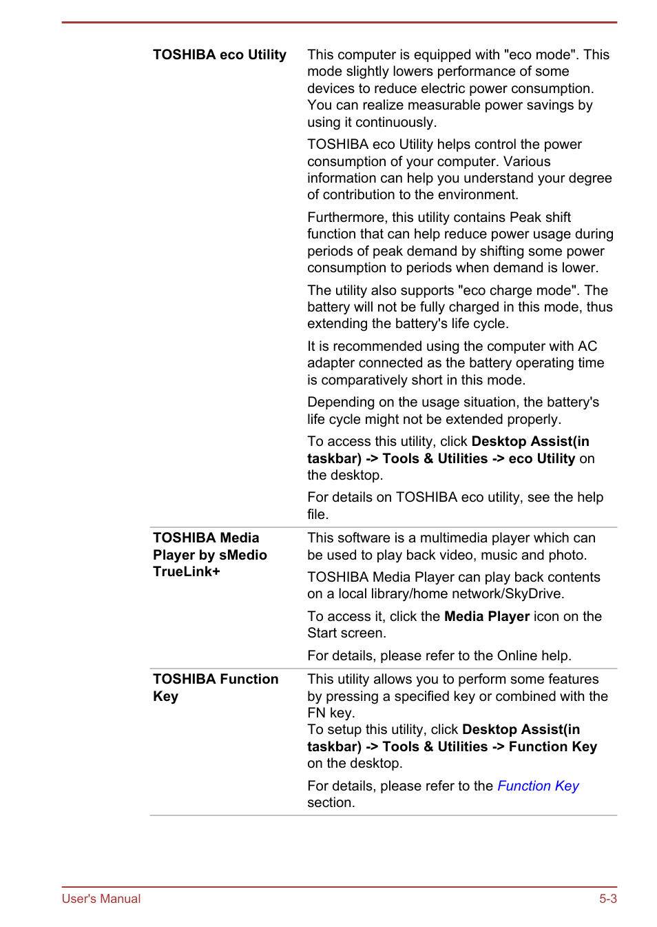 Toshiba Satellite C50T-B User Manual | Page 78 / 124