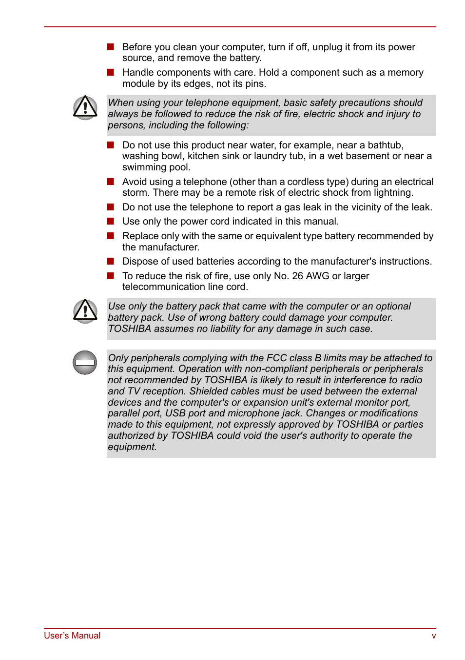 Toshiba Equium M40X User Manual | Page 5 / 170
