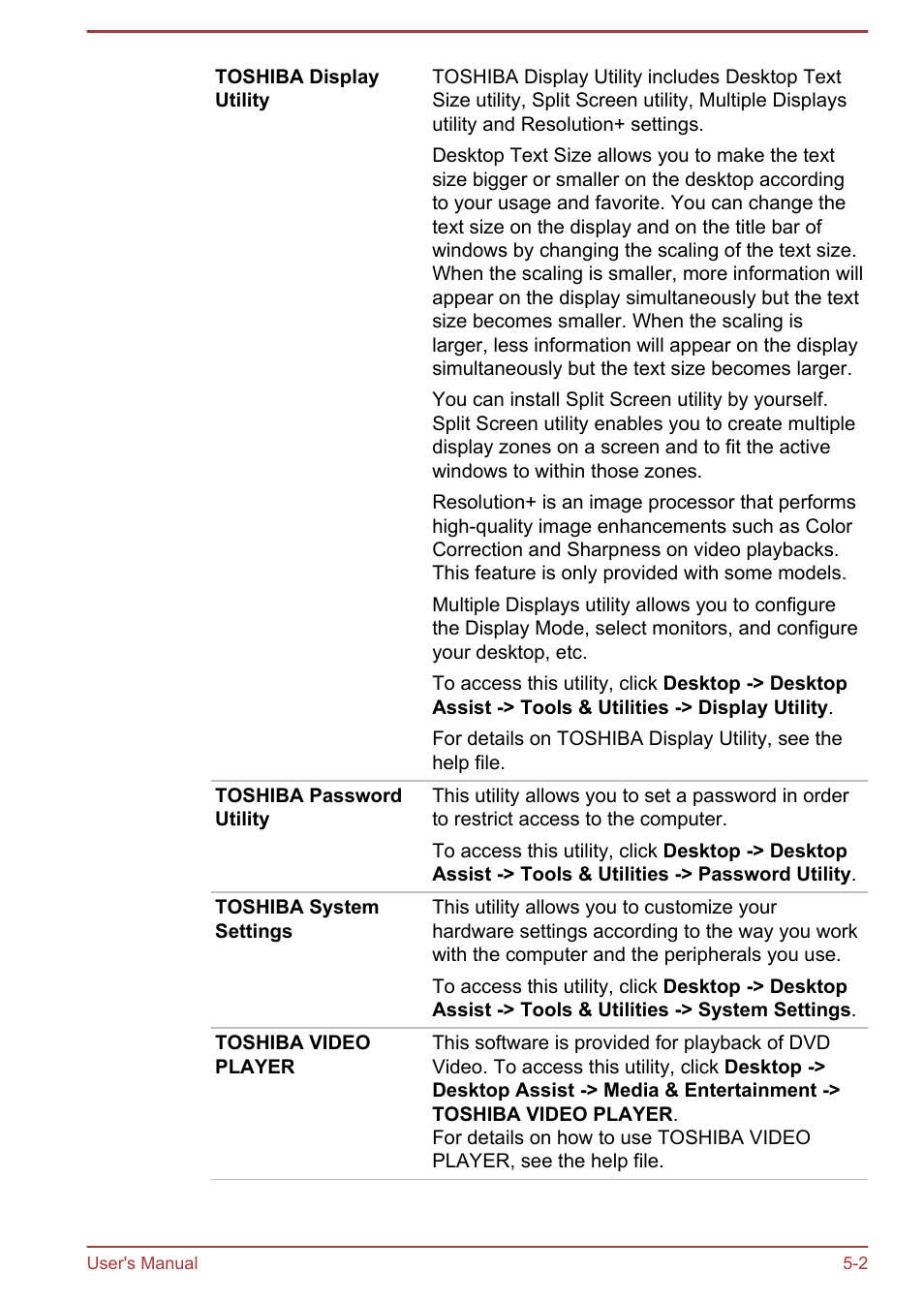 Toshiba Satellite Pro A50-A User Manual | Page 112 / 169