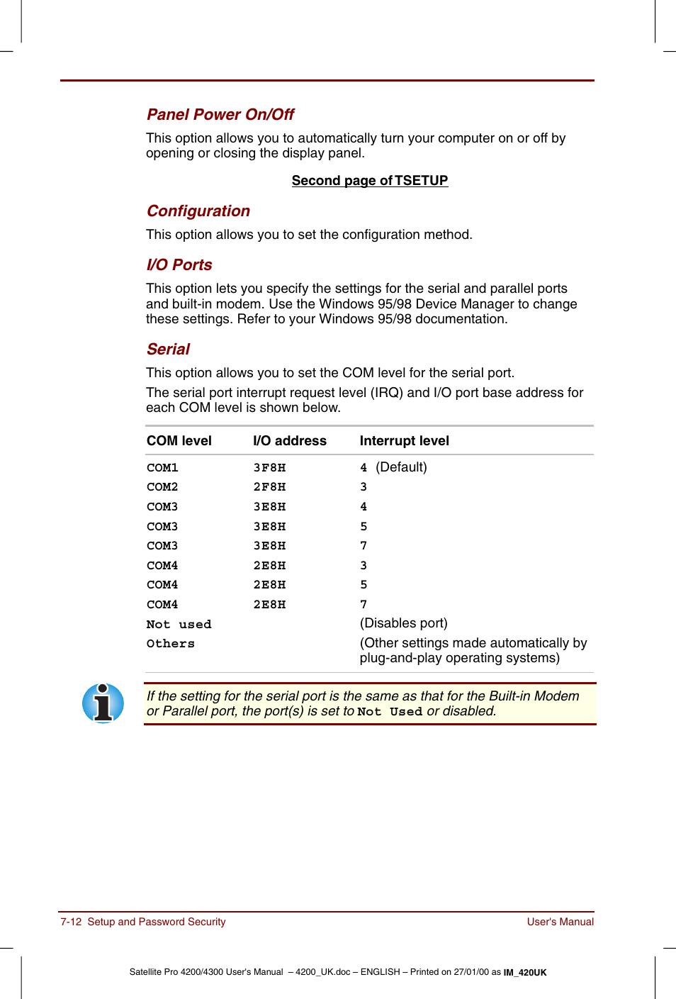 Toshiba Satellite Pro 4320 User Manual | Page 100 / 230