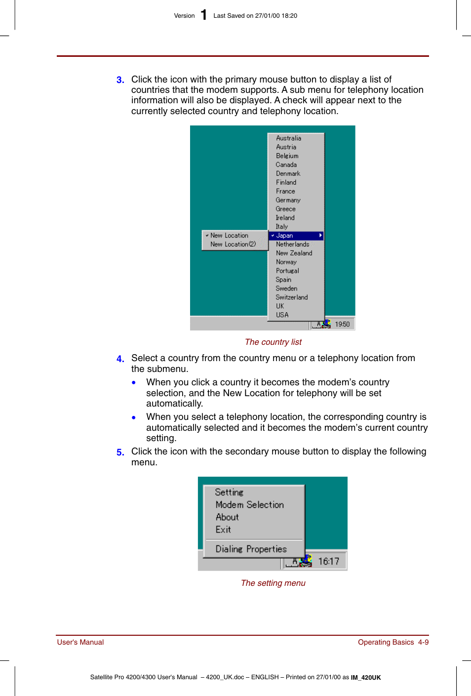 Toshiba Satellite Pro 4320 User Manual | Page 63 / 230