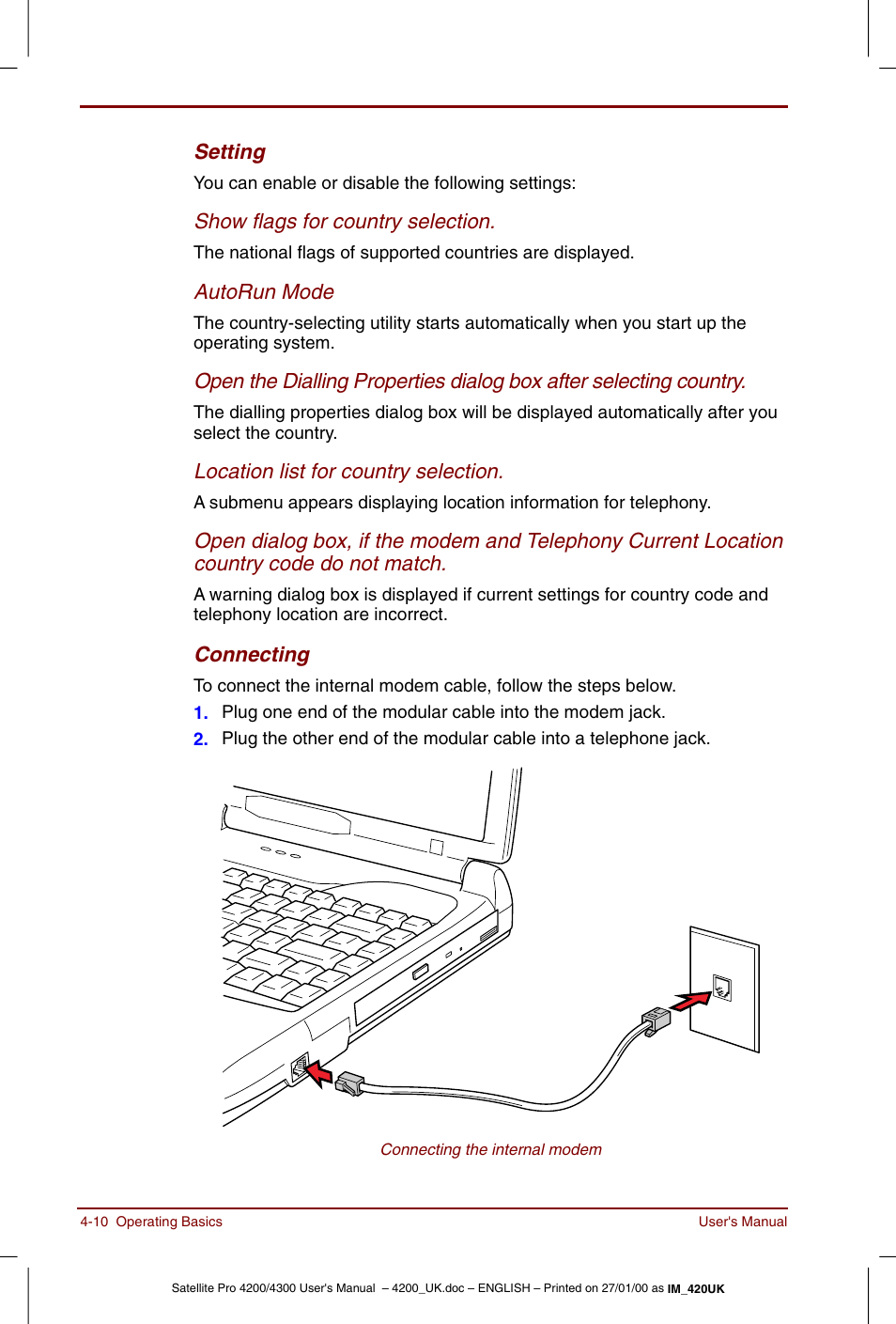 Toshiba Satellite Pro 4320 User Manual | Page 64 / 230