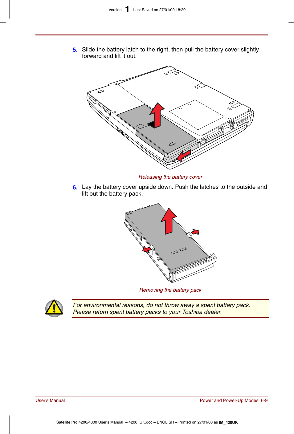 Toshiba Satellite Pro 4320 User Manual | Page 83 / 230