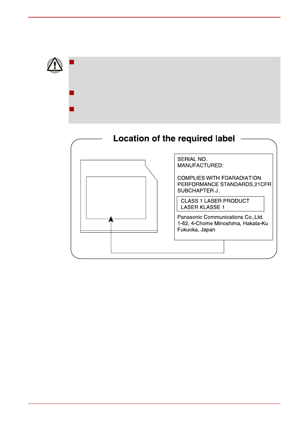 Panasonic communications | Toshiba Satellite Pro S300L User Manual | Page 15 / 202
