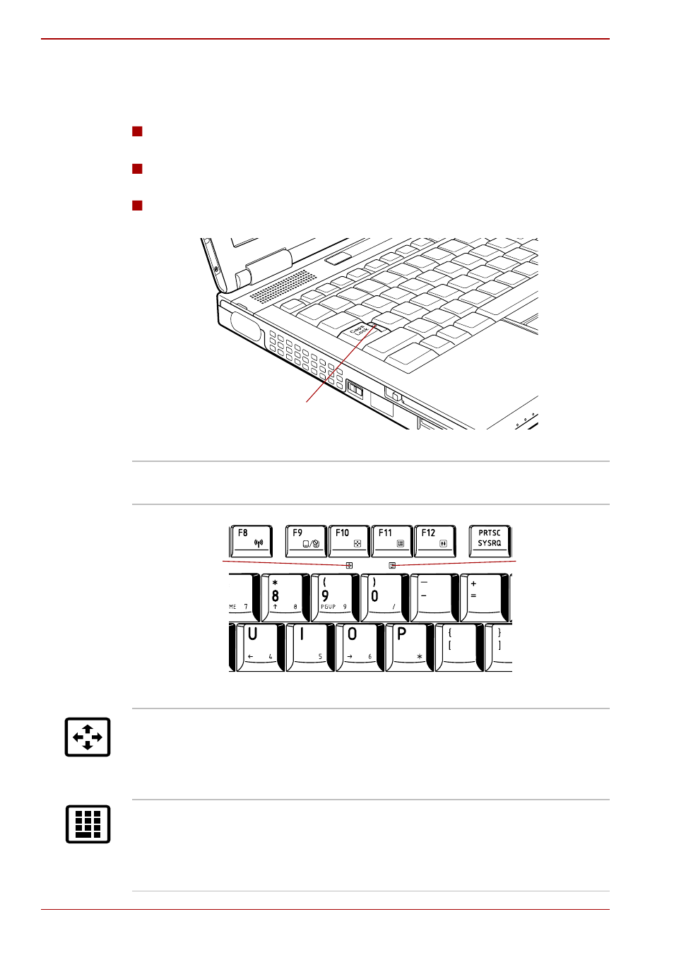 Keyboard indicators | Toshiba Satellite Pro S300L User Manual | Page 48 / 202