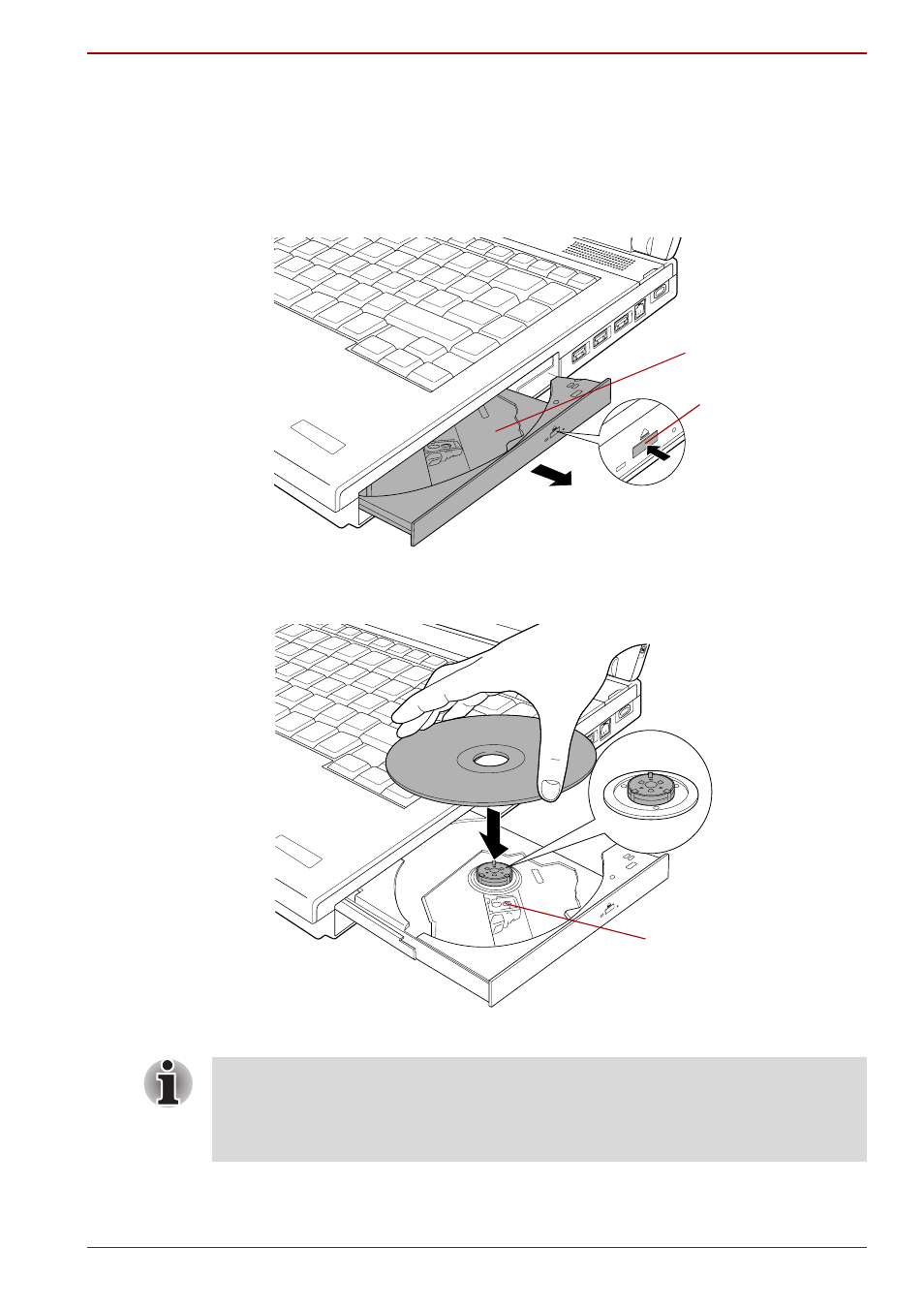 Loading discs | Toshiba Satellite Pro S300L User Manual | Page 87 / 202