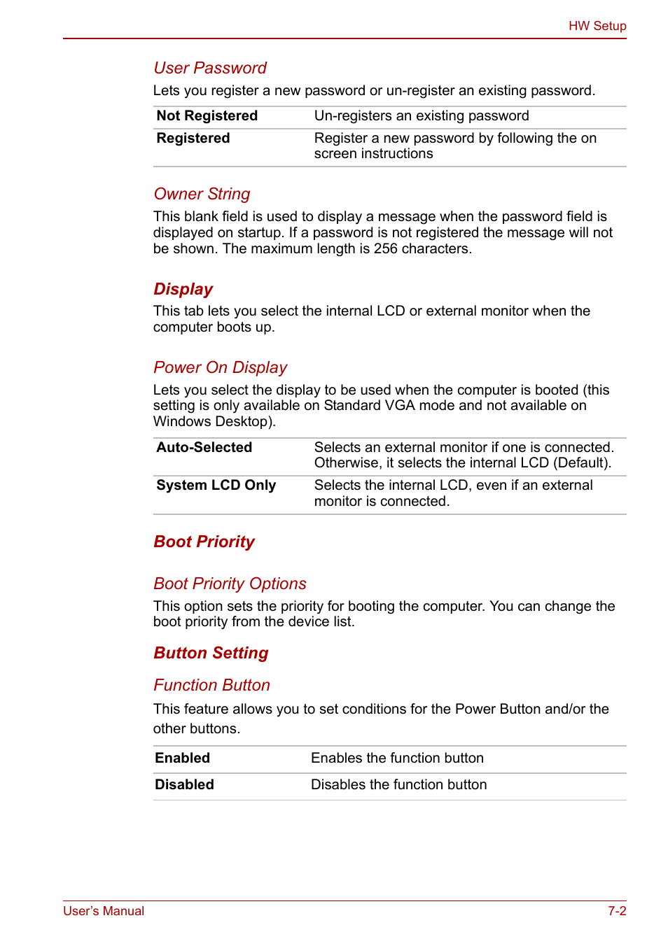 Toshiba Qosmio X500 User Manual | Page 142 / 213