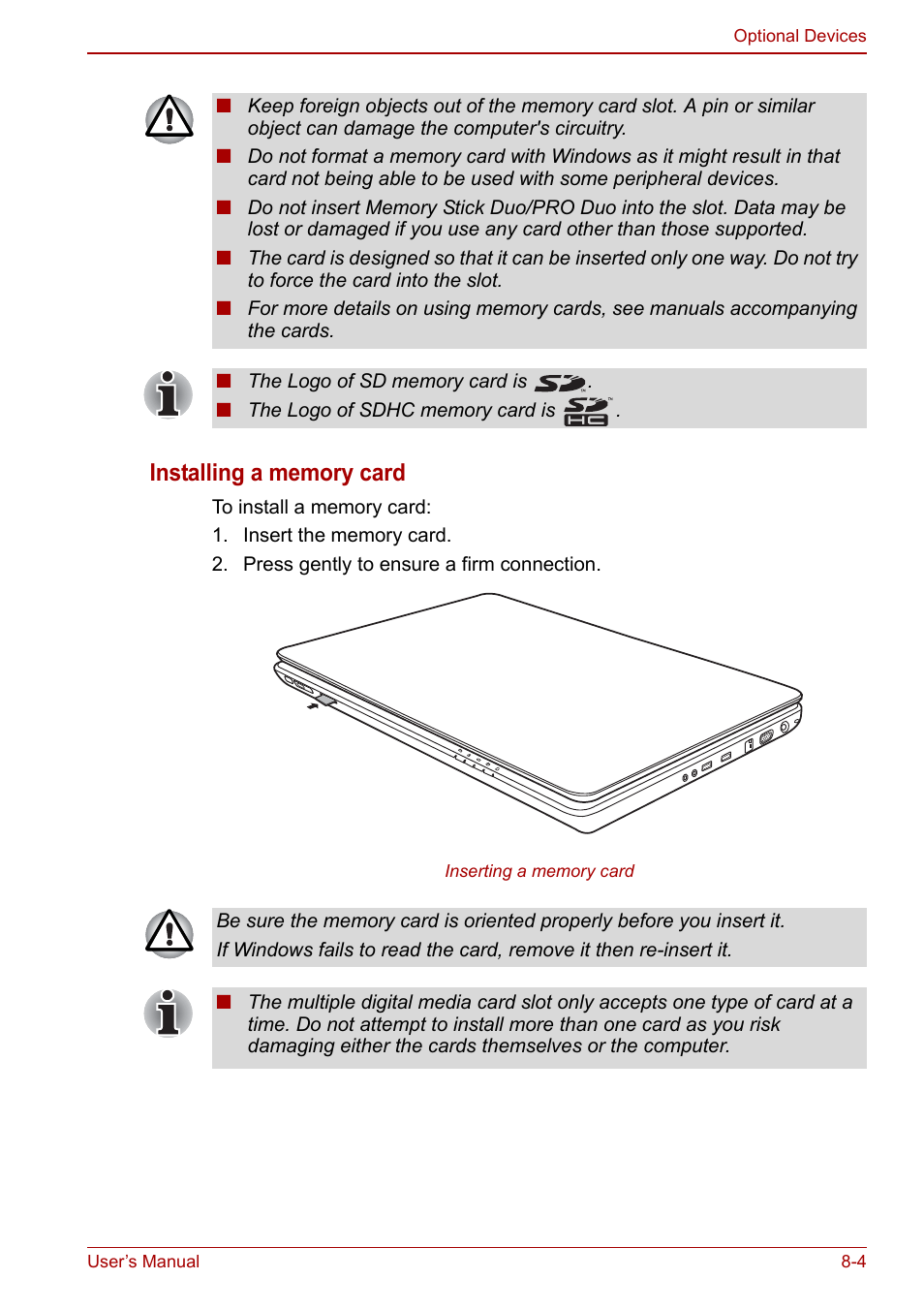 Toshiba Qosmio X500 User Manual | Page 148 / 213