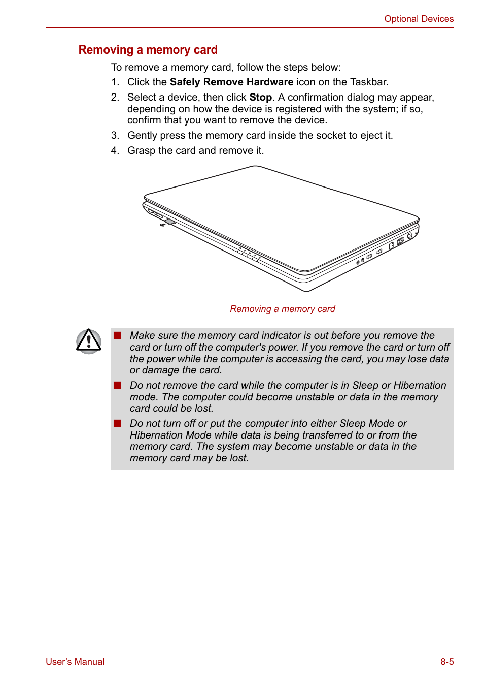 Toshiba Qosmio X500 User Manual | Page 149 / 213