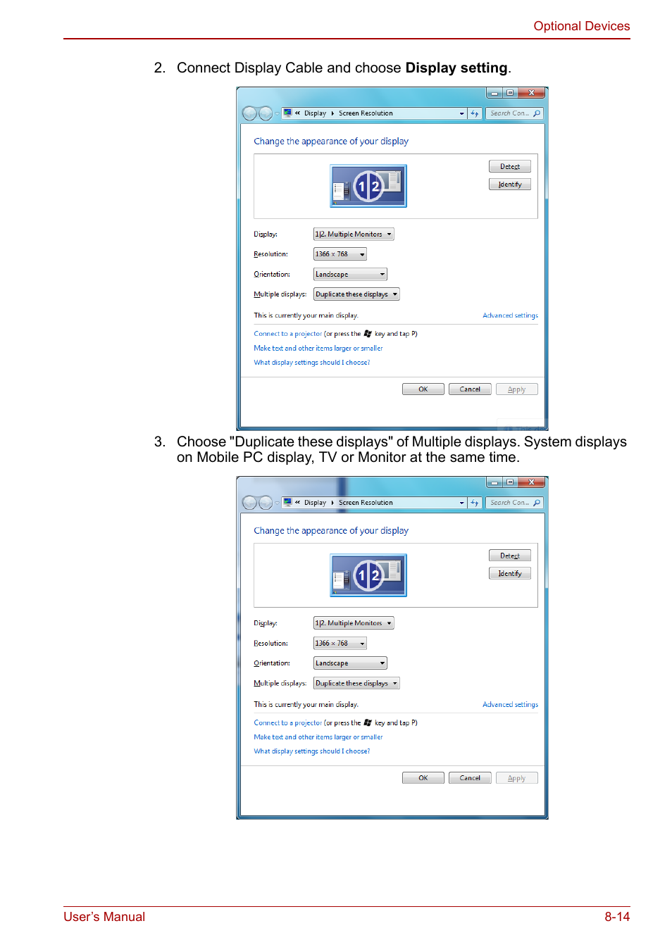 Toshiba Qosmio X500 User Manual | Page 158 / 213