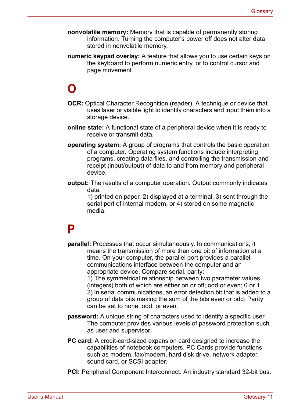 Toshiba Qosmio X500 User Manual | Page 206 / 213