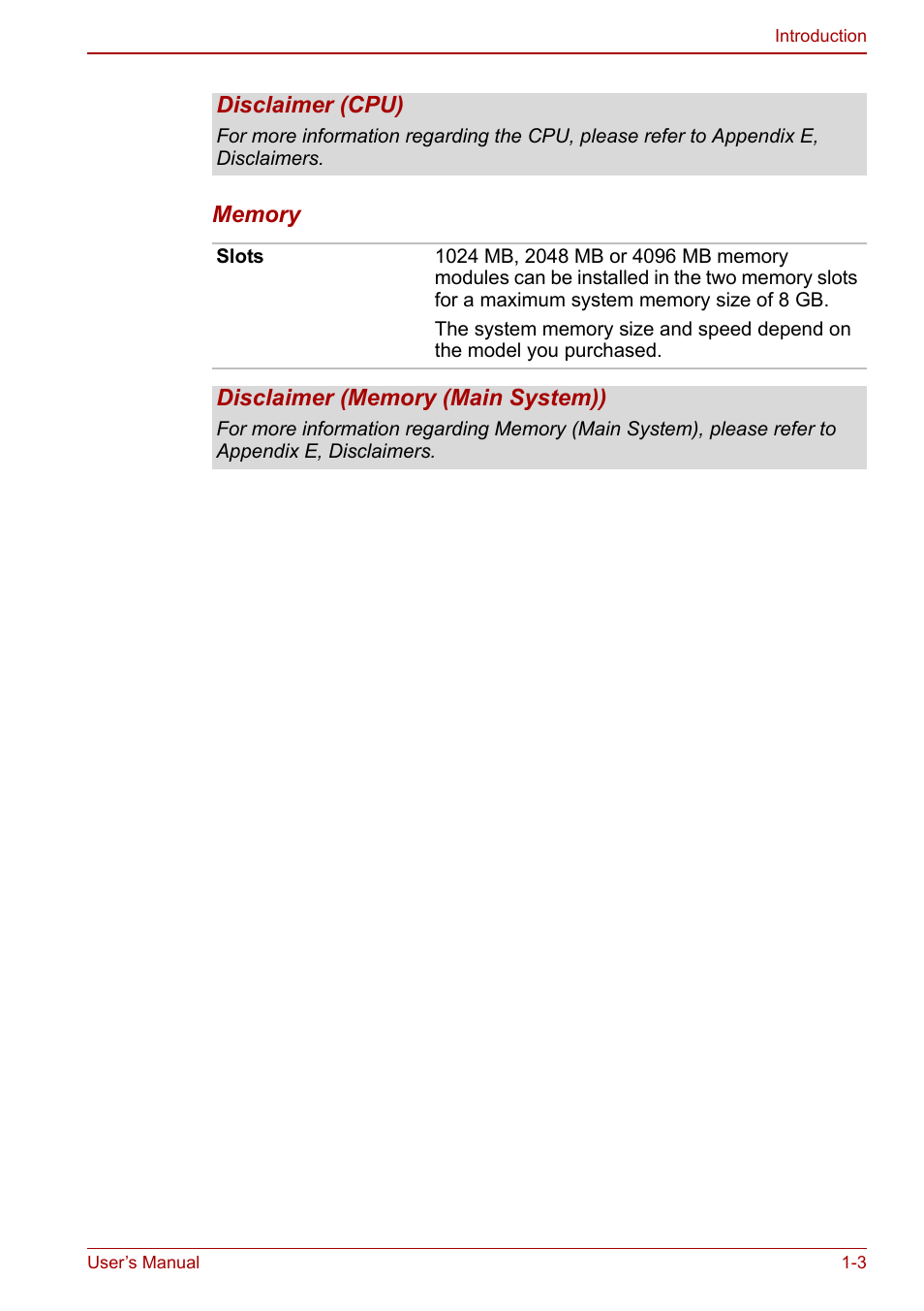 Toshiba Qosmio X500 User Manual | Page 27 / 213