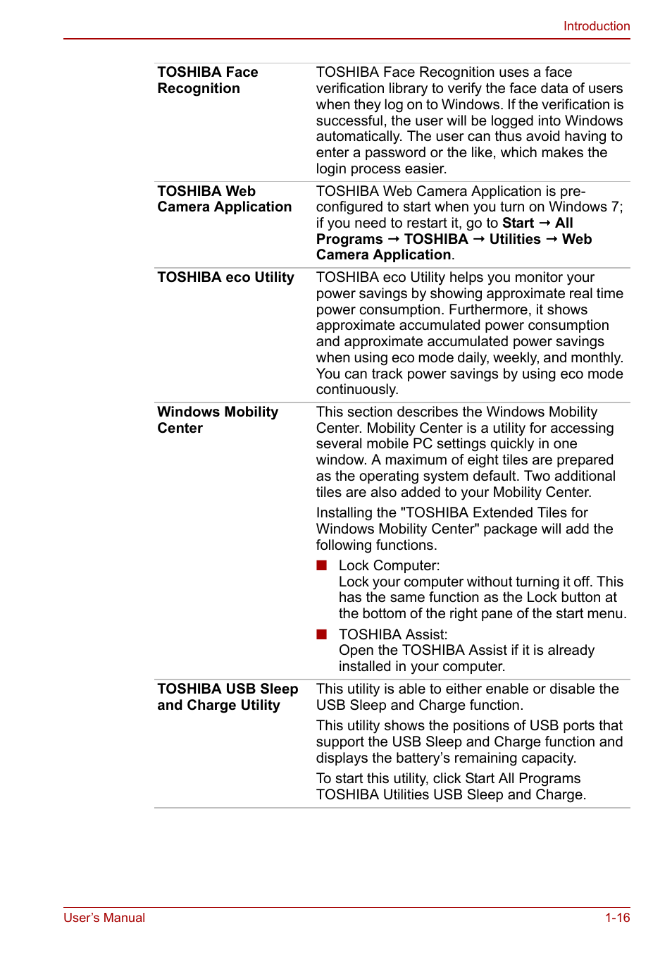 Toshiba Qosmio X500 User Manual | Page 40 / 213