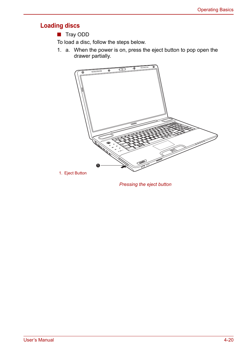 Loading discs | Toshiba Qosmio X500 User Manual | Page 99 / 213