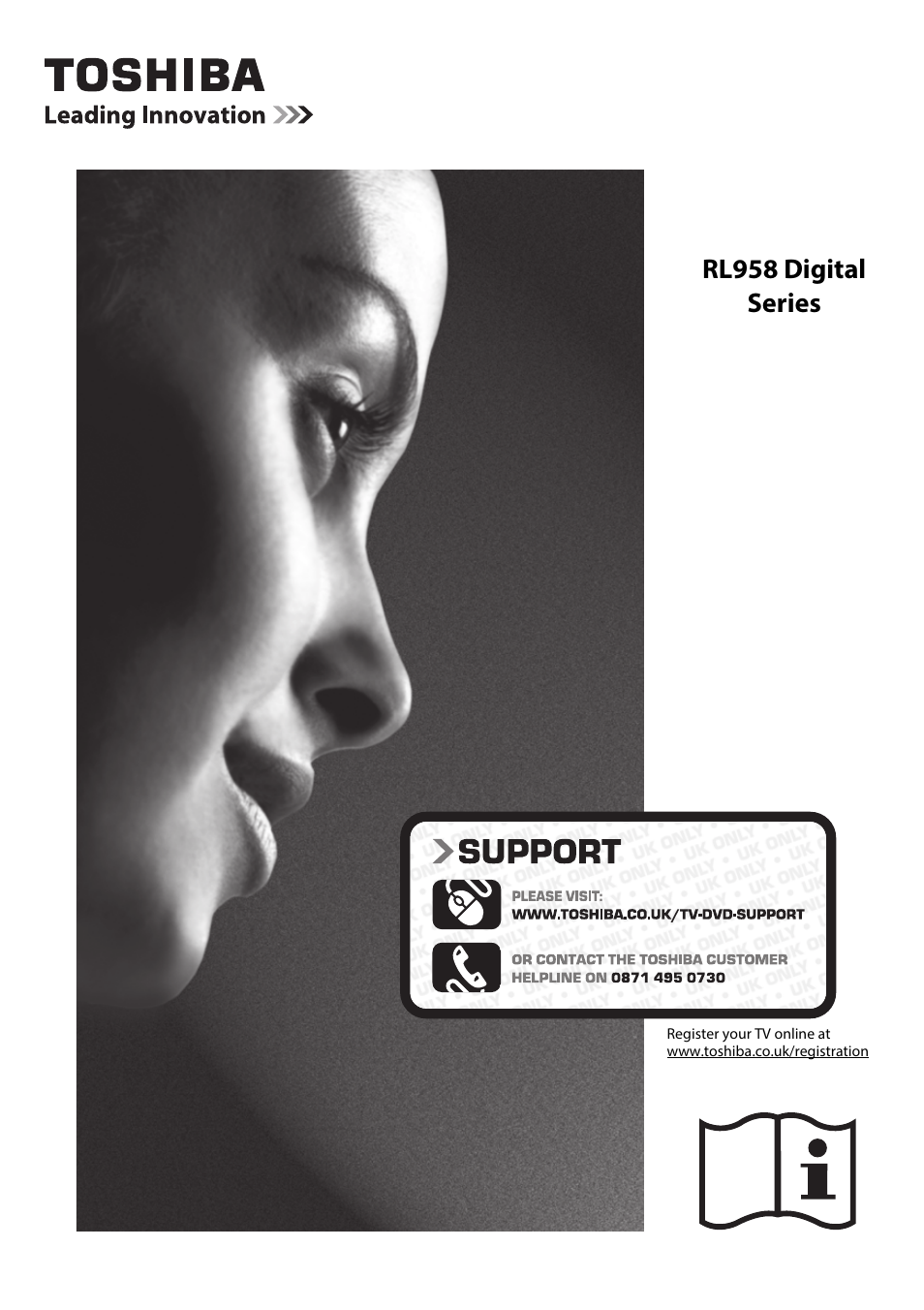 Toshiba RL958 User Manual | 88 pages