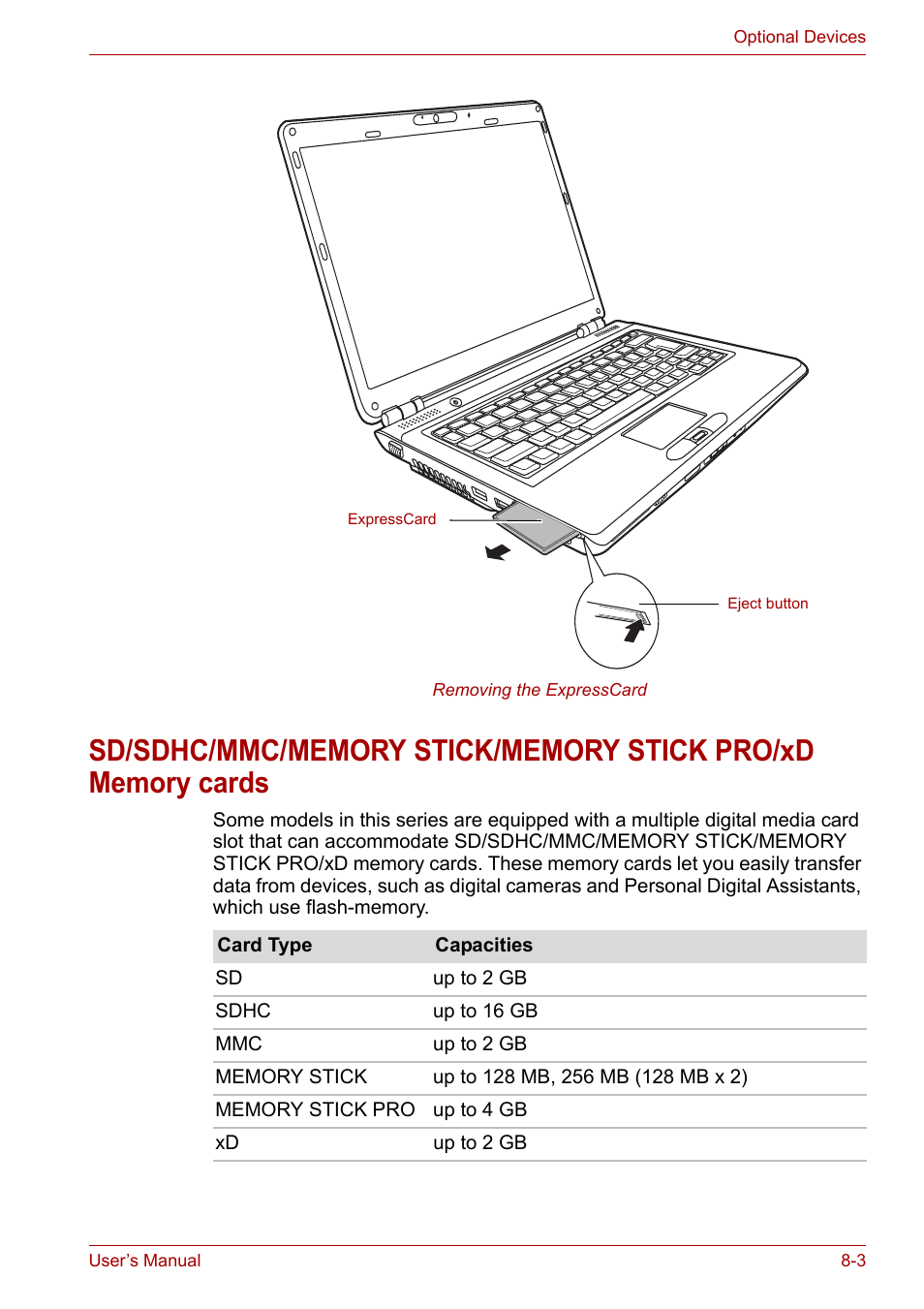 Toshiba Portege M800 User Manual | Page 120 / 177