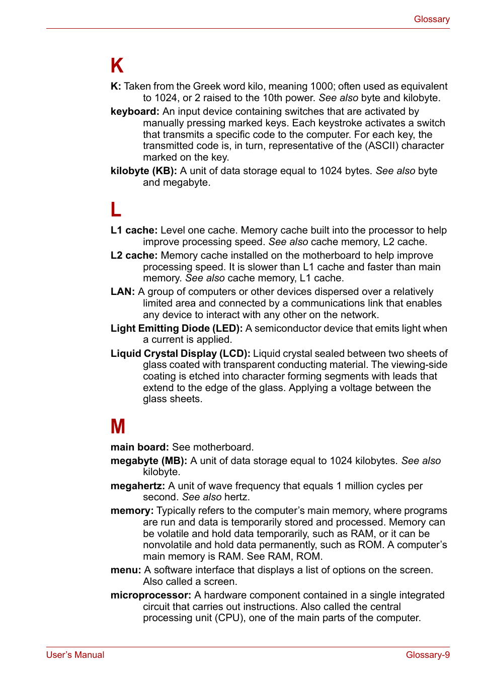 Toshiba Portege M800 User Manual | Page 170 / 177