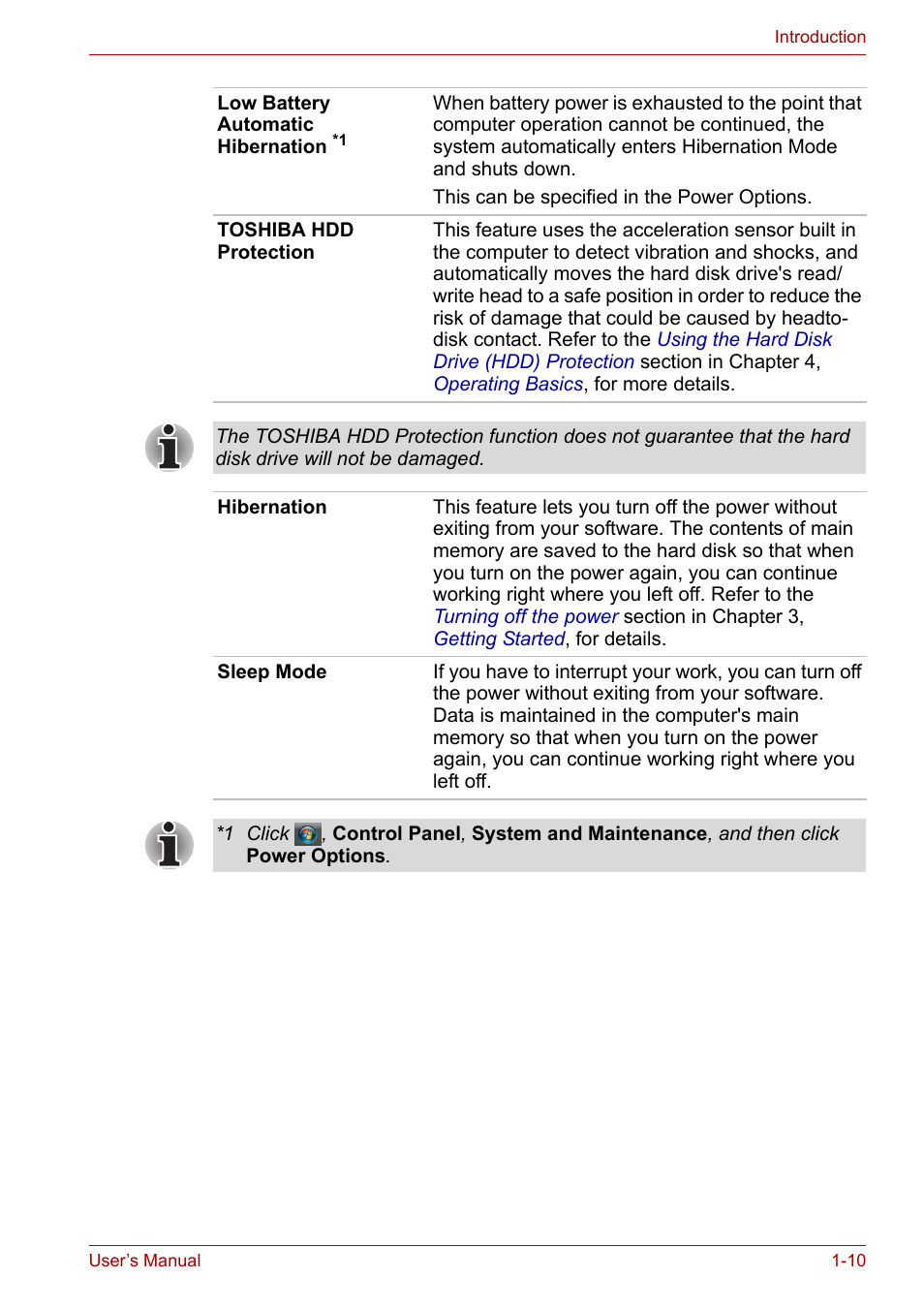 Toshiba Portege M800 User Manual | Page 28 / 177