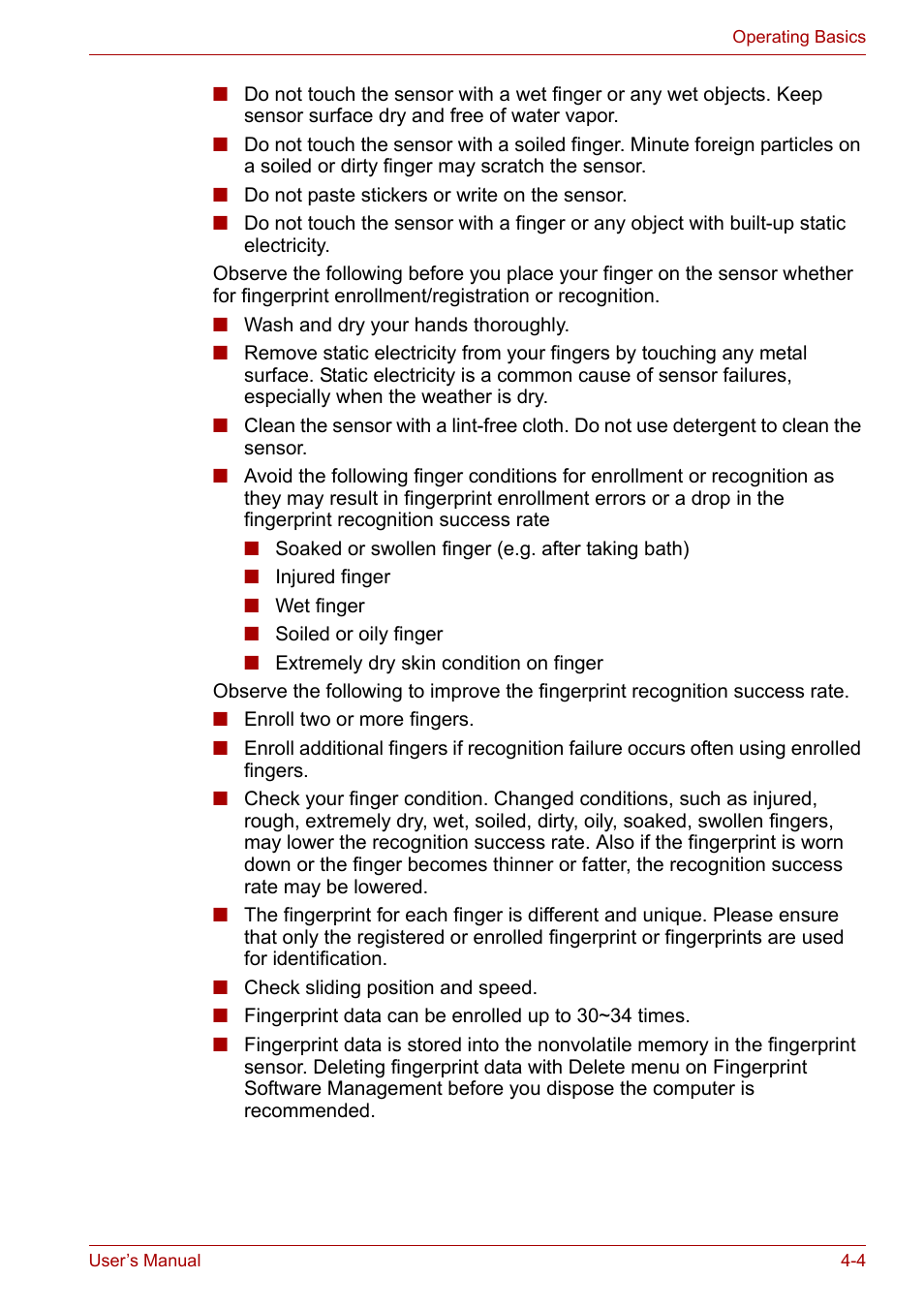 Toshiba Portege M800 User Manual | Page 65 / 177