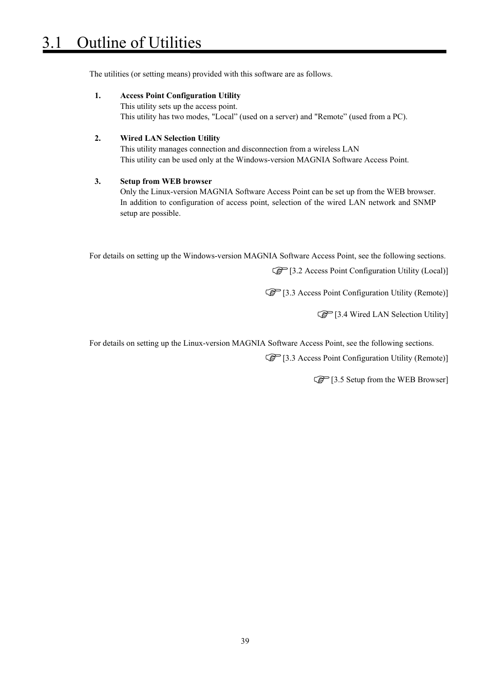 Outline of utilities, 1 outline of utilities | Toshiba Magnia Z300 User Manual | Page 47 / 109