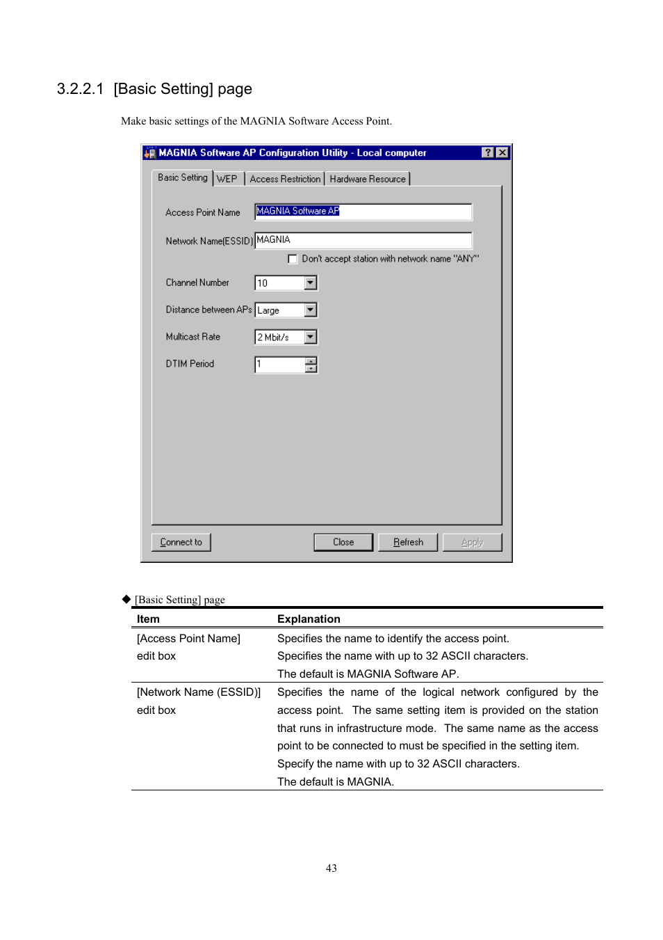 1 [basic setting] page | Toshiba Magnia Z300 User Manual | Page 51 / 109