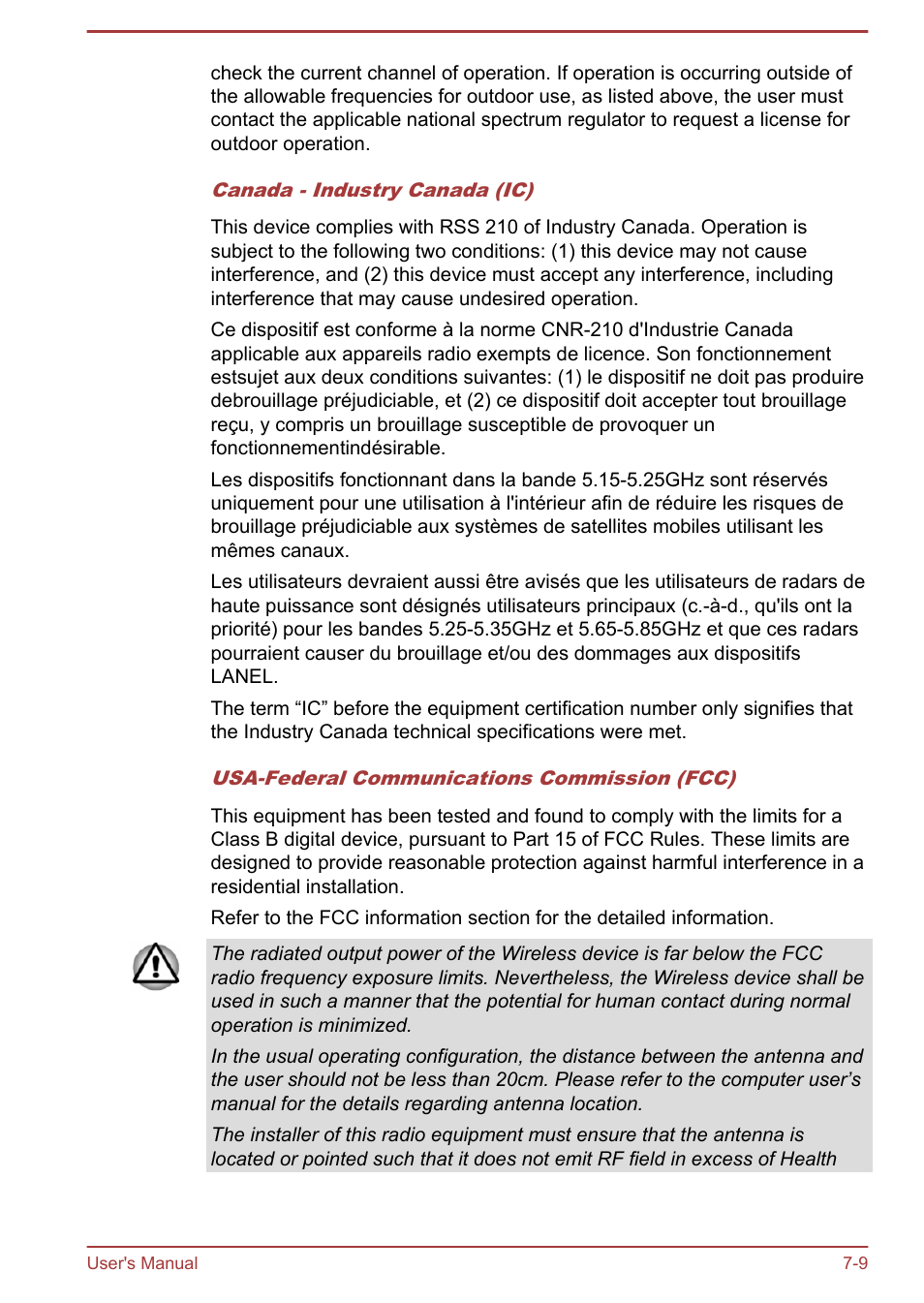 Toshiba Satellite M50D-A User Manual | Page 107 / 116