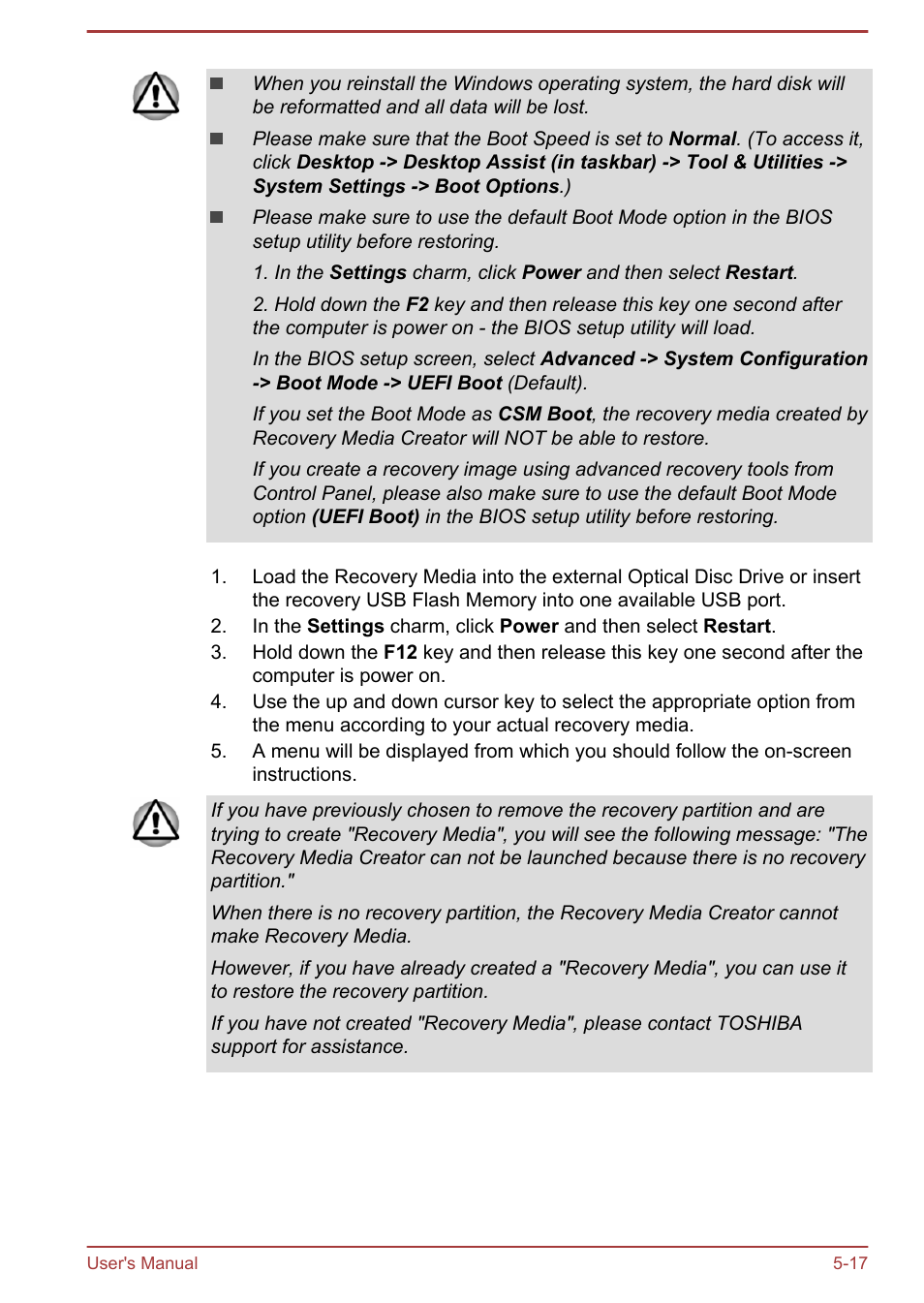 Toshiba Satellite M50D-A User Manual | Page 82 / 116