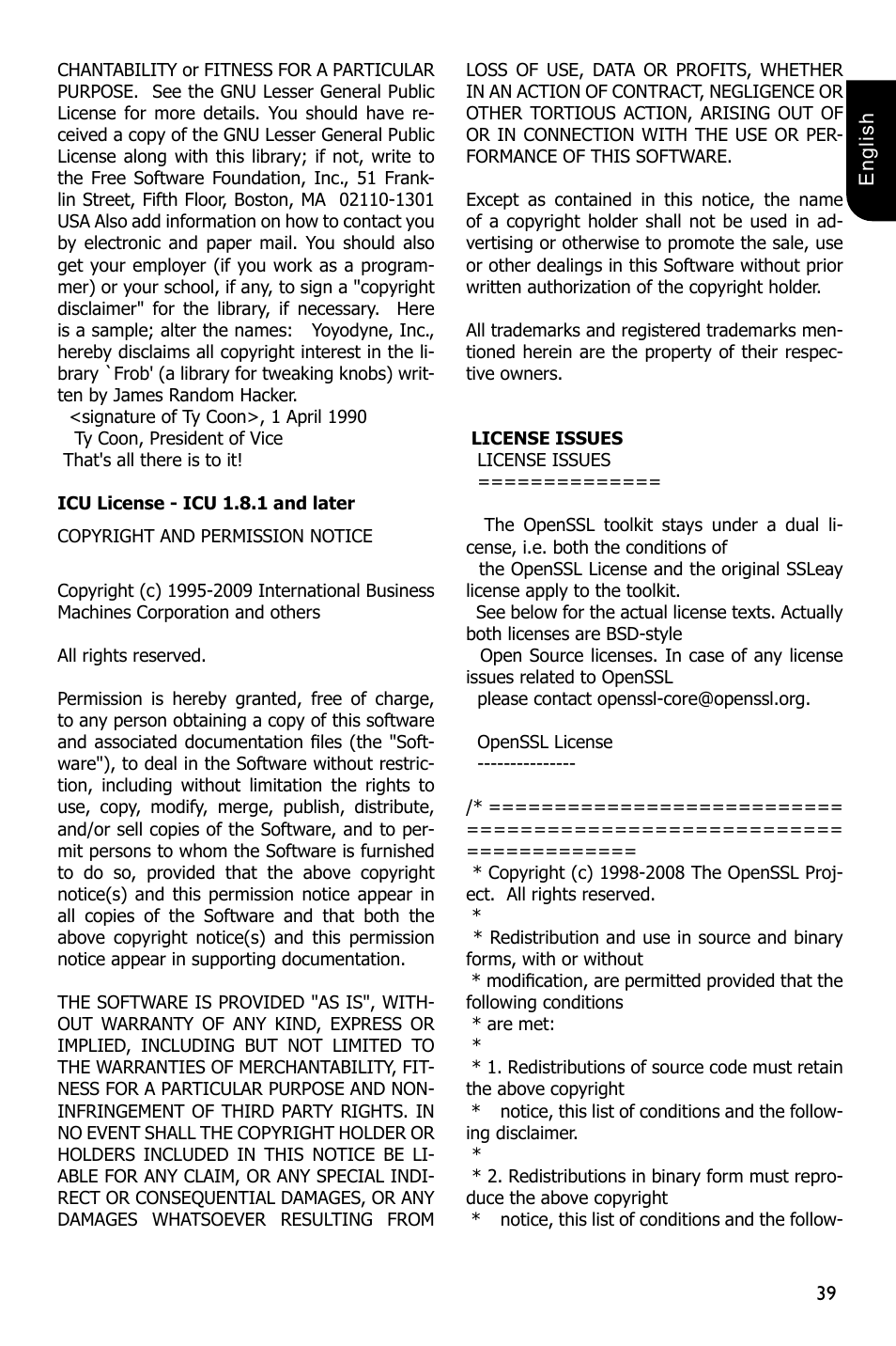 Toshiba BDX3100 User Manual | Page 39 / 46