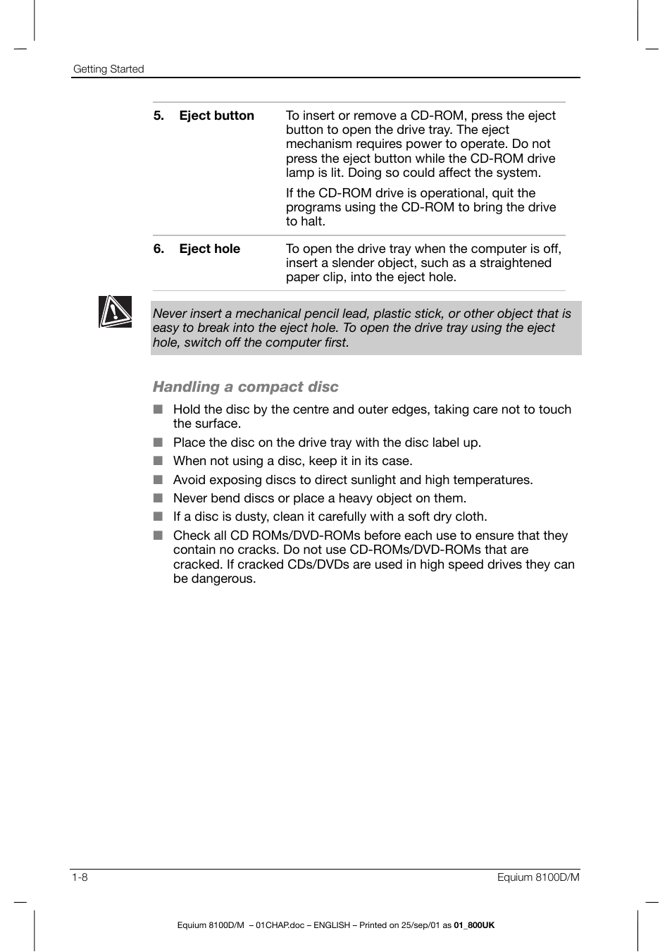 Toshiba Equium 8100 User Manual | Page 30 / 95