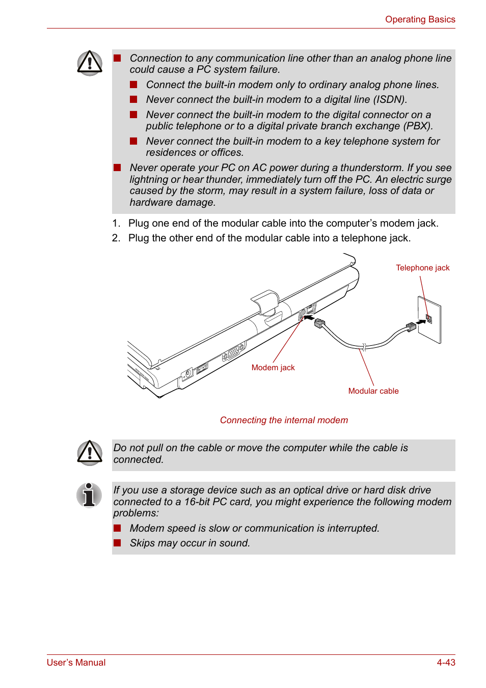 Toshiba PORTEGE M400 User Manual | Page 111 / 255