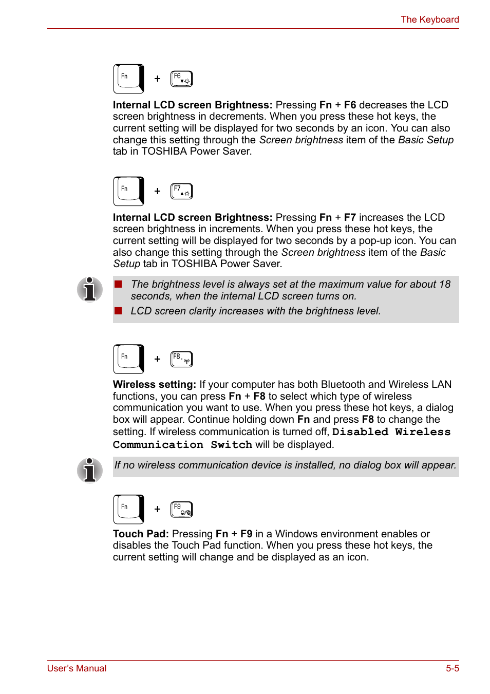 Toshiba PORTEGE M400 User Manual | Page 126 / 255