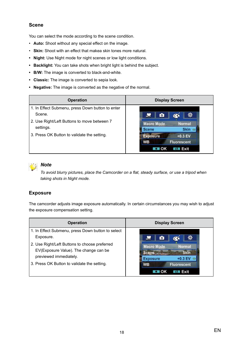 Toshiba Camileo H20 User Manual | Page 20 / 47