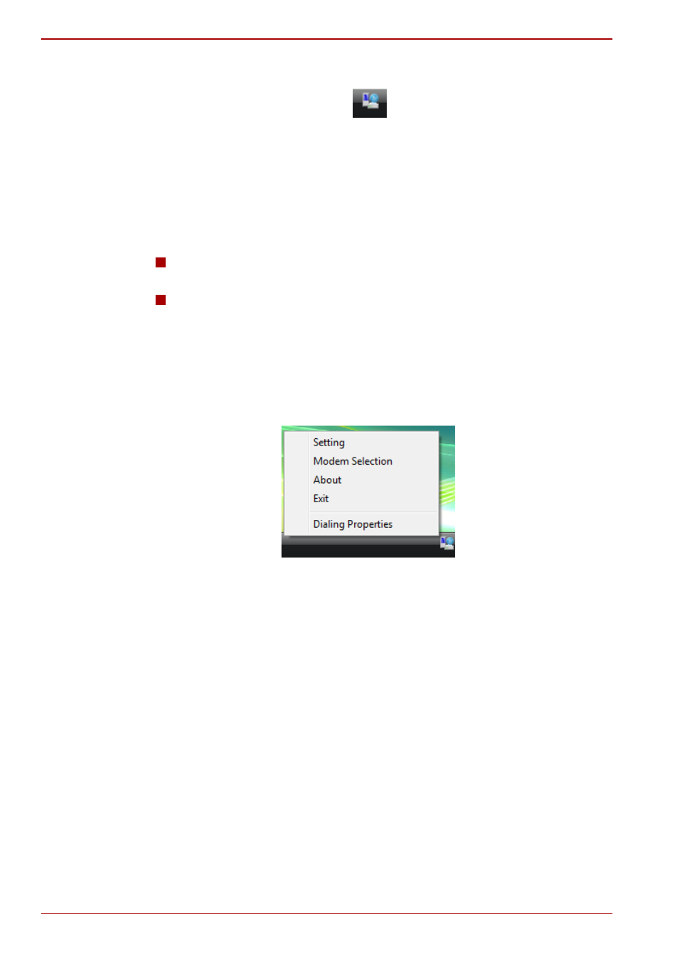 Properties menu | Toshiba Satellite Pro L300 User Manual | Page 78 / 174