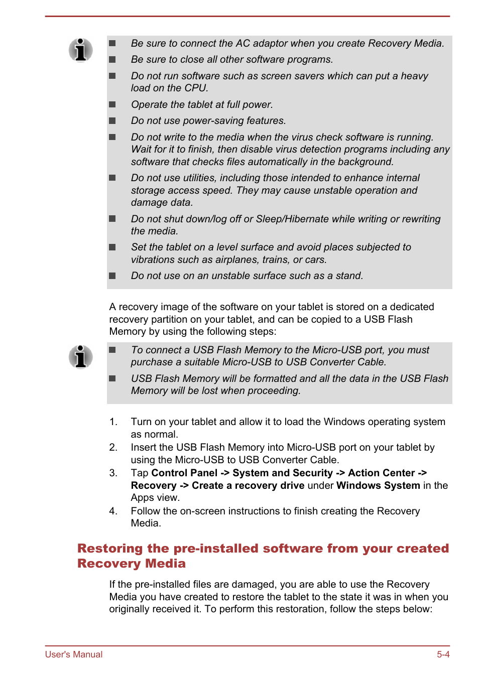 Toshiba WT7-C User Manual | Page 43 / 75