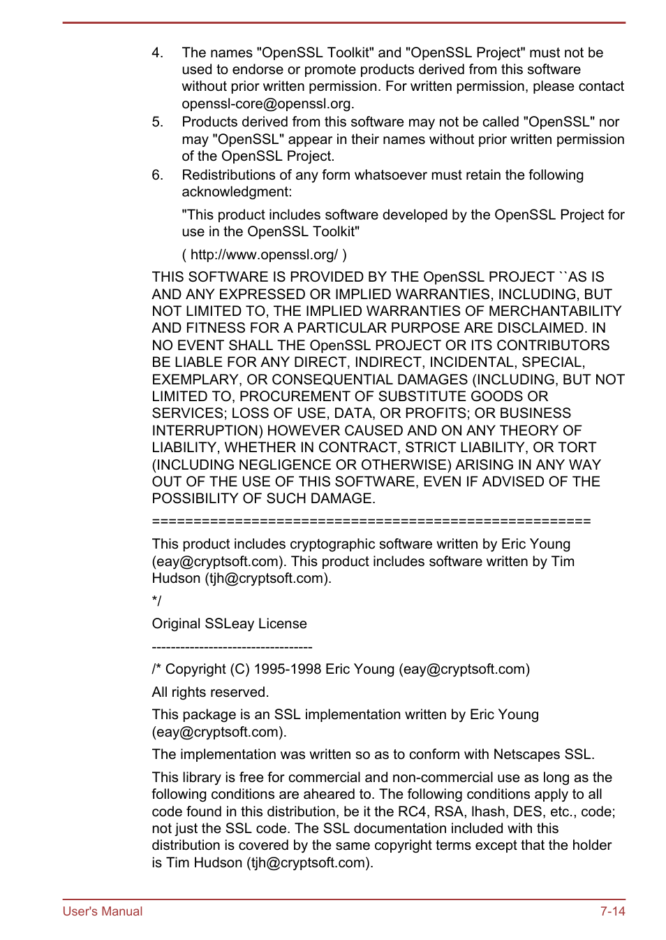 Toshiba WT7-C User Manual | Page 69 / 75