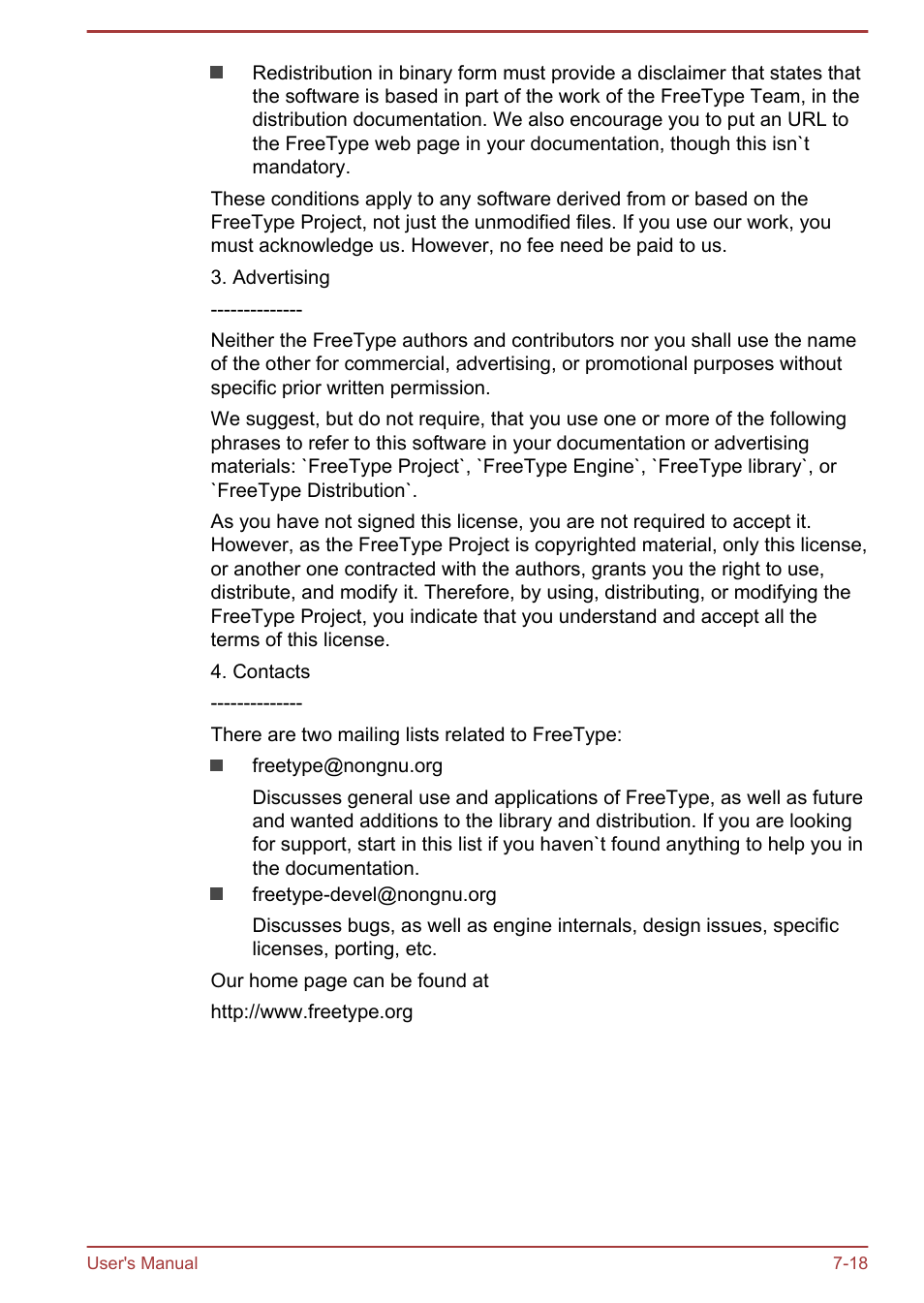 Toshiba WT7-C User Manual | Page 73 / 75