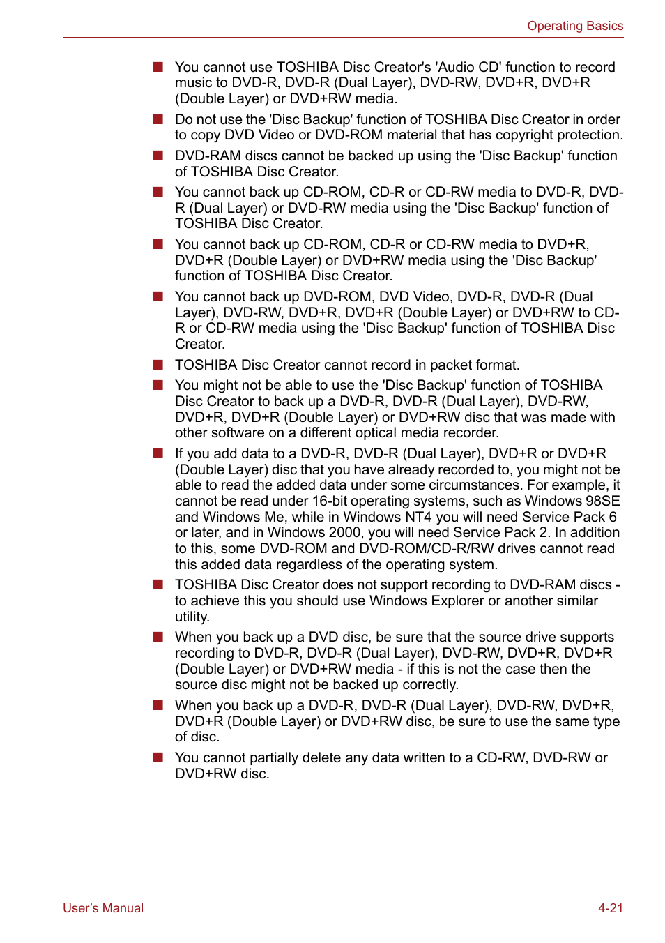 Toshiba Satellite Pro S750 User Manual | Page 109 / 204