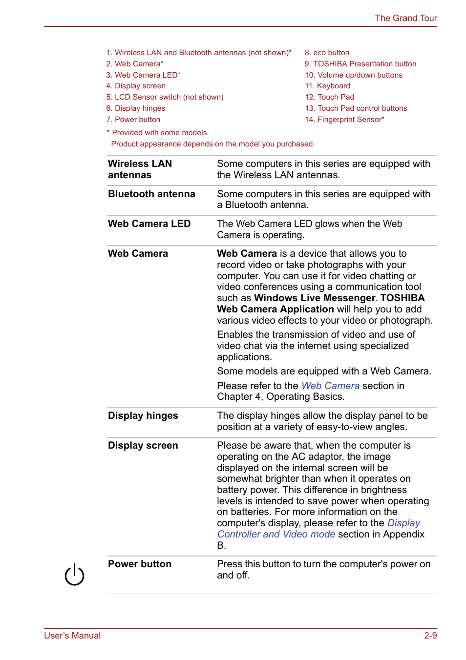 Toshiba Satellite Pro S750 User Manual | Page 50 / 204