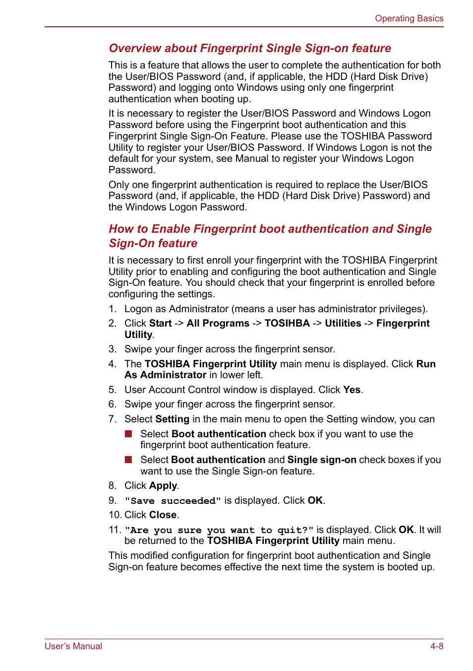 Toshiba Satellite Pro S750 User Manual | Page 96 / 204