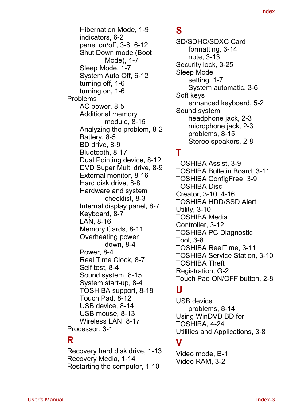 Toshiba Satellite L755 User Manual | Page 178 / 179