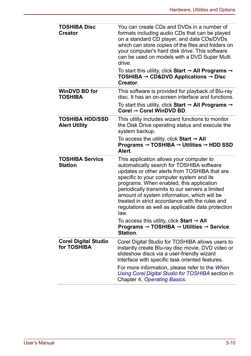 Toshiba Satellite L755 User Manual | Page 54 / 179