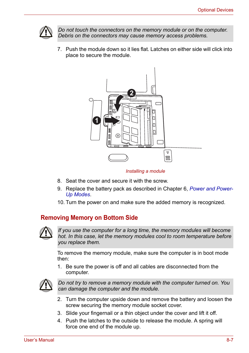 Toshiba Equium P200 User Manual | Page 124 / 175