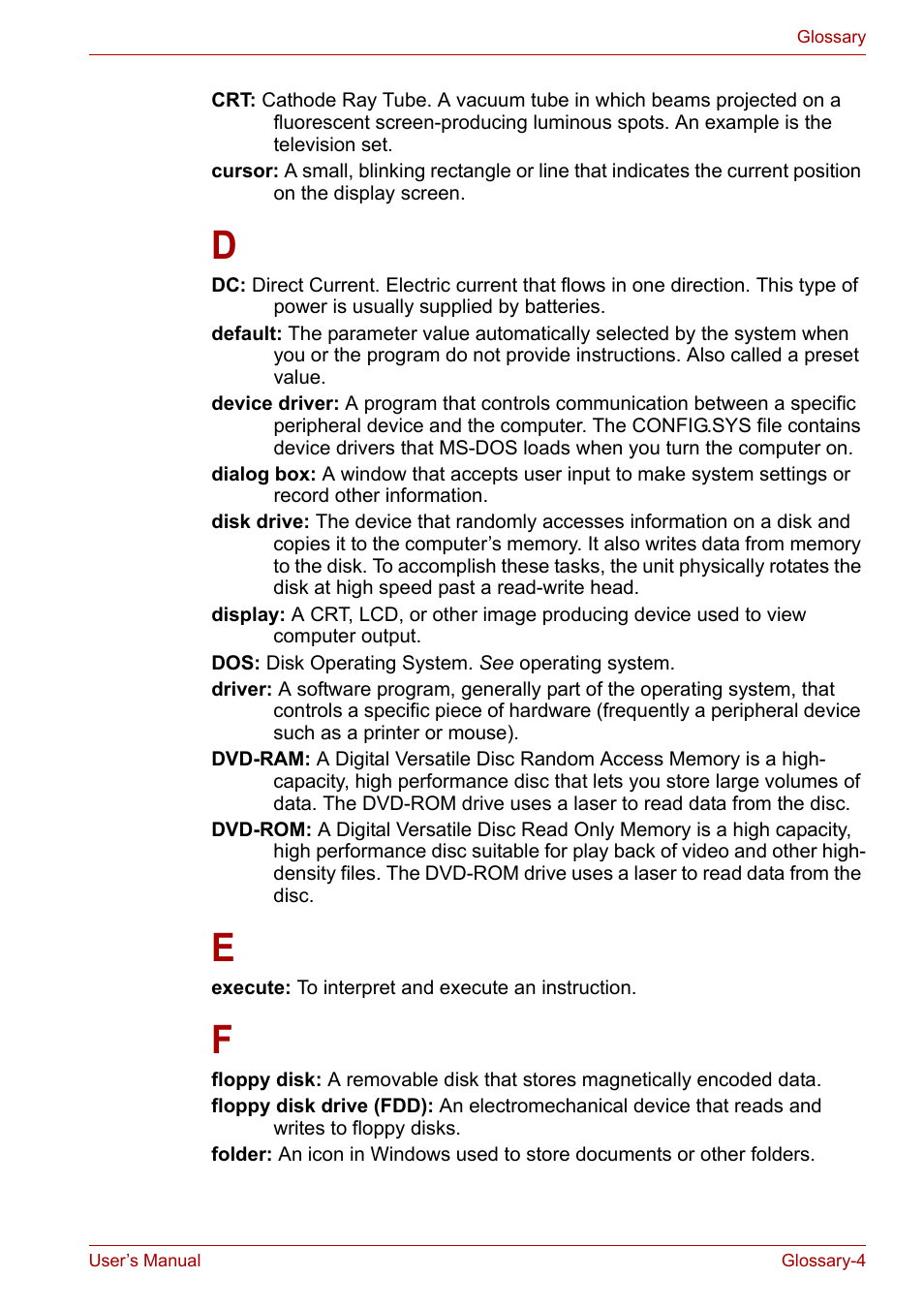 Toshiba Equium P200 User Manual | Page 171 / 175