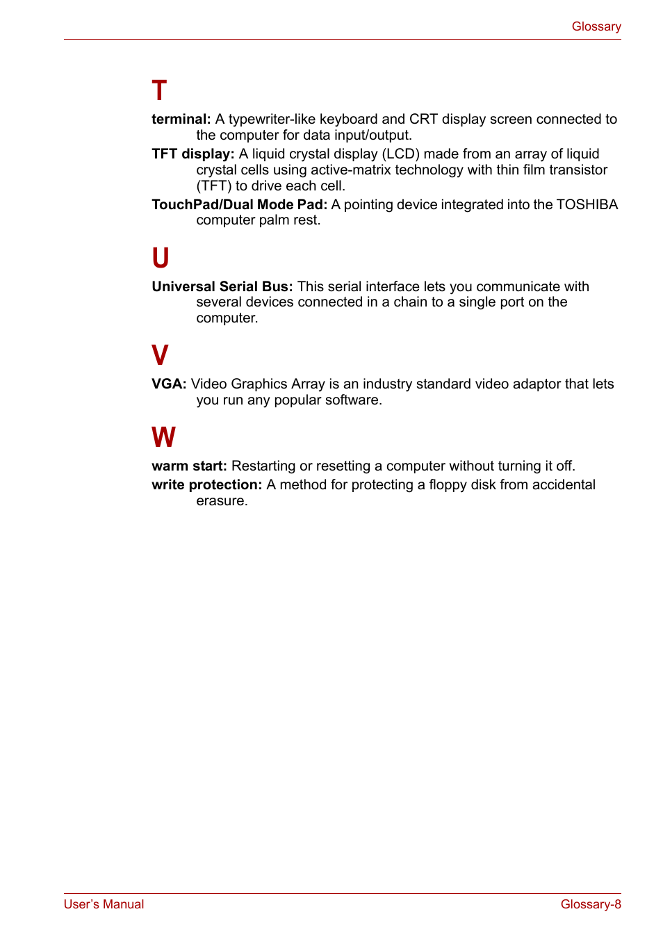 Toshiba Equium P200 User Manual | Page 175 / 175