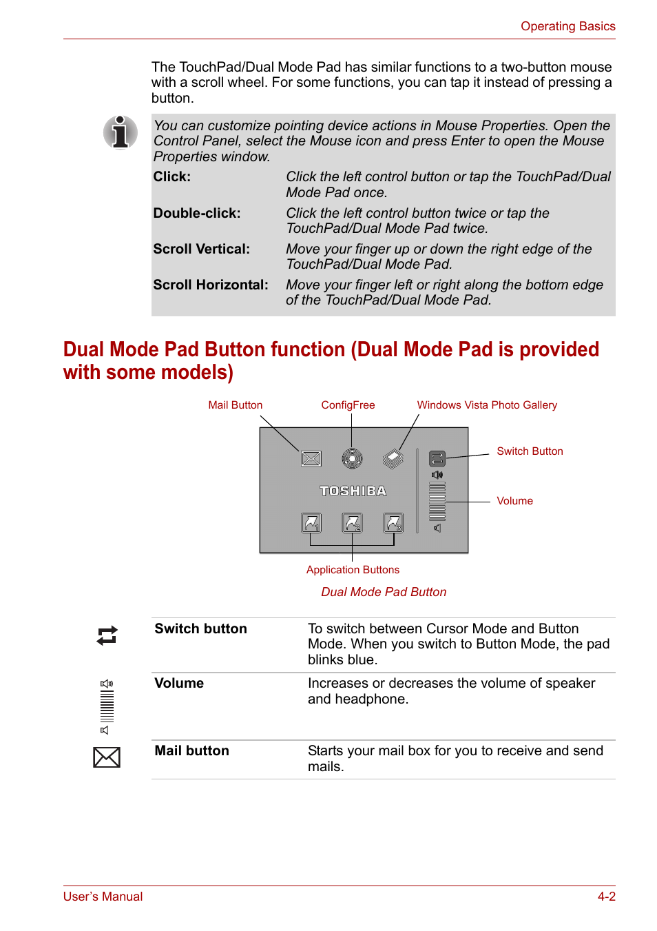 Toshiba Equium P200 User Manual | Page 61 / 175