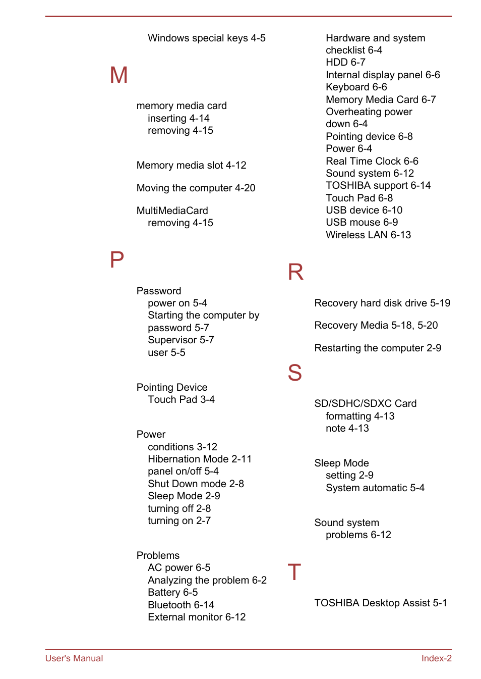 Toshiba Satellite U920T User Manual | Page 114 / 115