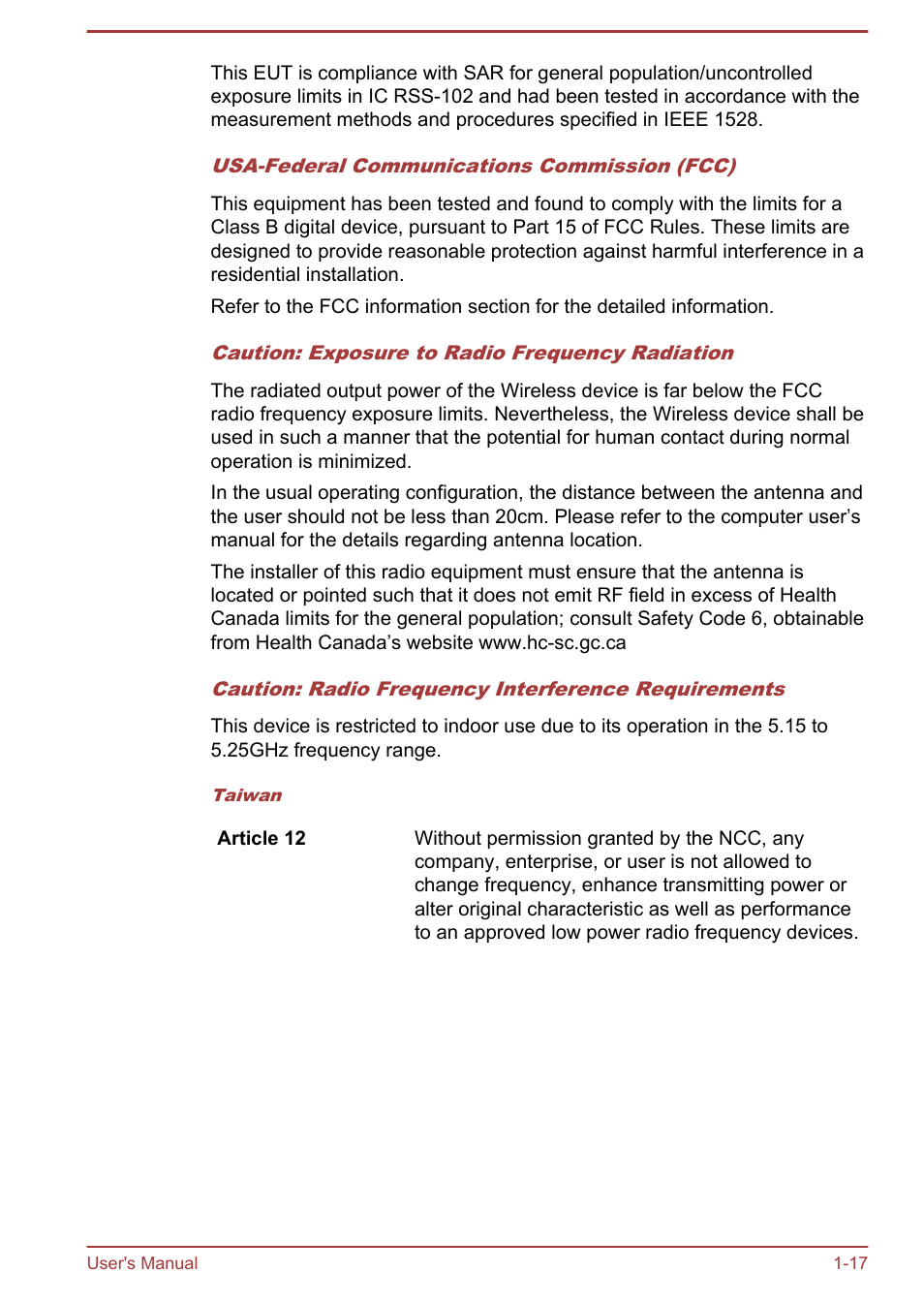 Toshiba Satellite U920T User Manual | Page 21 / 115