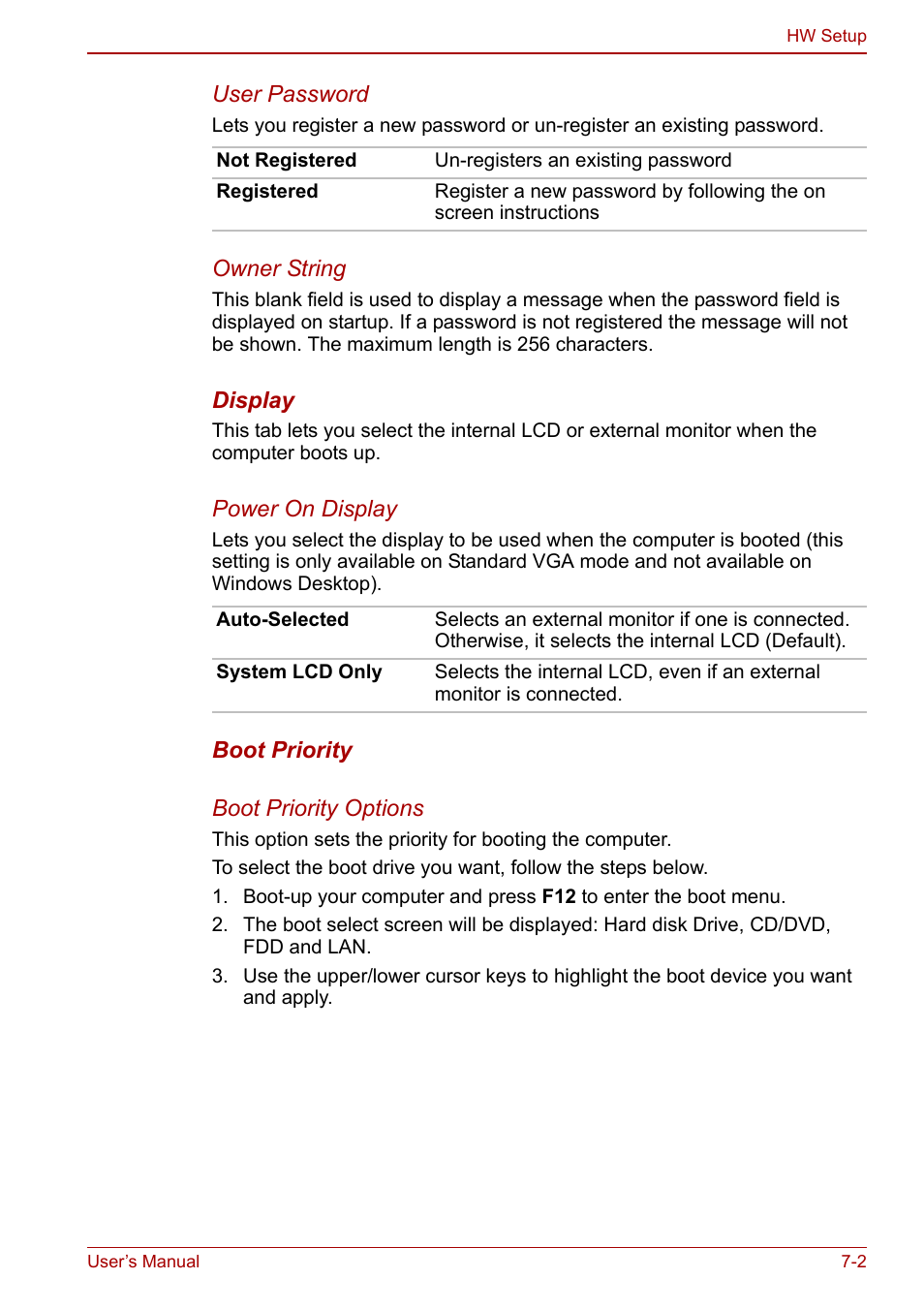 Toshiba SATELLITE P500 User Manual | Page 138 / 202